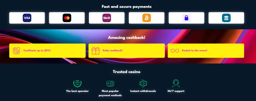 Rocket riches casino review